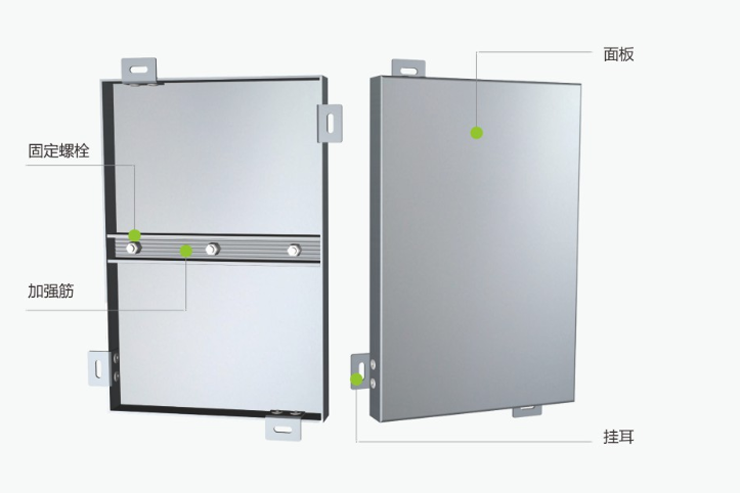 铝单板幕墙产品构造图
